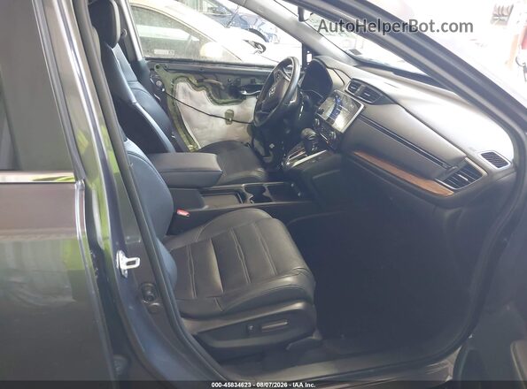 2HKRW2H88MH615674 2021 HONDA CR-V Gray Widok wnętrza z przodu