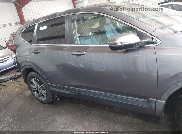 2HKRW2H88MH615674 2021 HONDA CR-V Gray Widok wnętrza 360 stopni