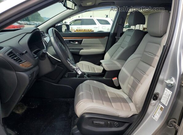 2HKRW2H88MH674644 2021 HONDA CR-V Silver Вид салону спереду