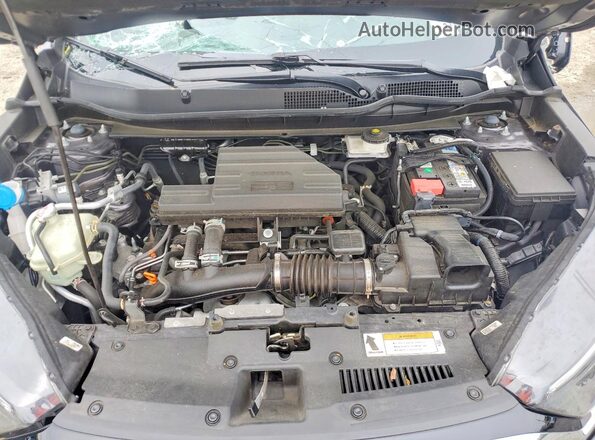2HKRW2H88NH616728 2022 HONDA CR-V Silver Rear interior view