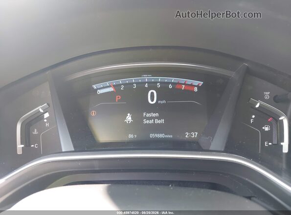 2HKRW2H88NH623131 2022 HONDA CR-V Gray Rear seats view