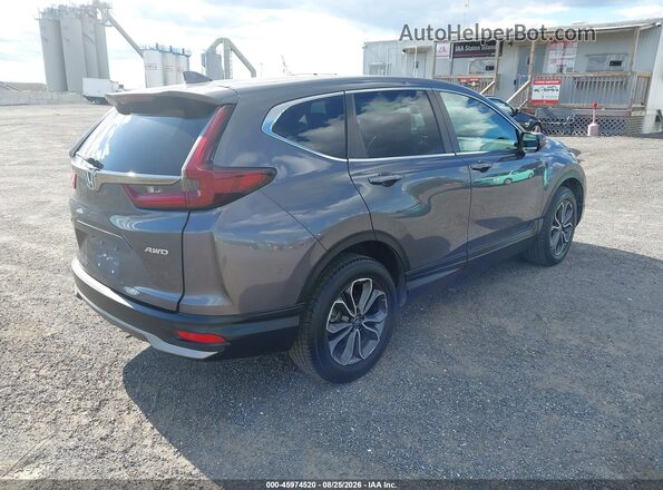 2HKRW2H88NH623131 2022 HONDA CR-V Gray Rear right