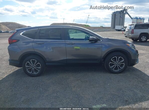 2HKRW2H88NH623131 2022 HONDA CR-V Gray Rear interior view