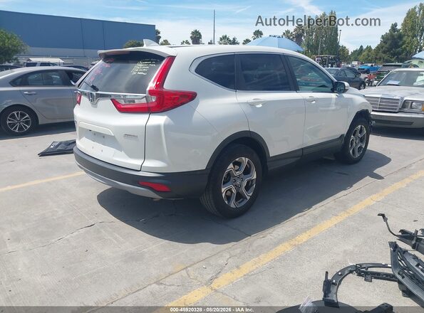 2HKRW2H89HH677896 2017 HONDA CR-V White Задня права чверть