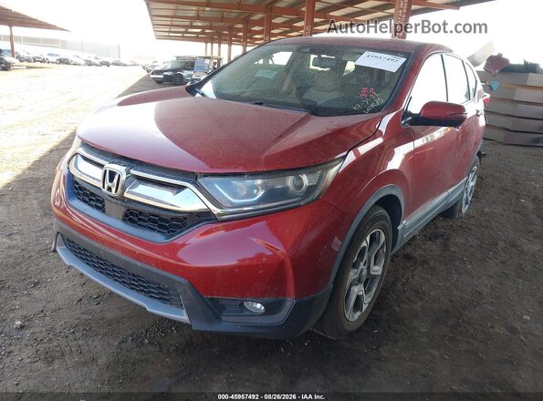 2HKRW2H89KH604275 2019 HONDA CR-V Красный Передняя левая четверть