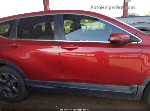 2HKRW2H89KH604275 2019 HONDA CR-V Красный Вид задней части салона