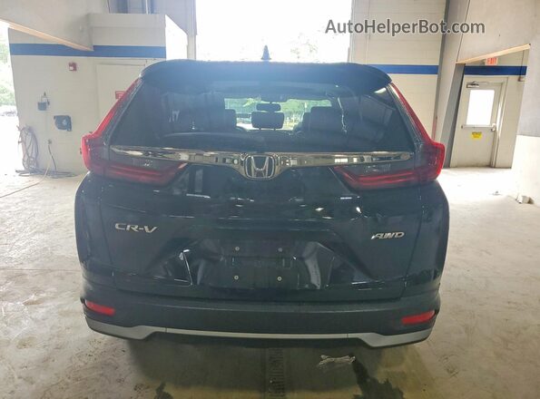2HKRW2H89NH657787 2022 HONDA CR-V Black Вид ззаду