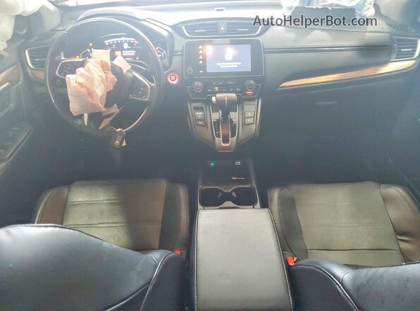 2HKRW2H89NH657787 2022 HONDA CR-V Black Вид панелі приладів