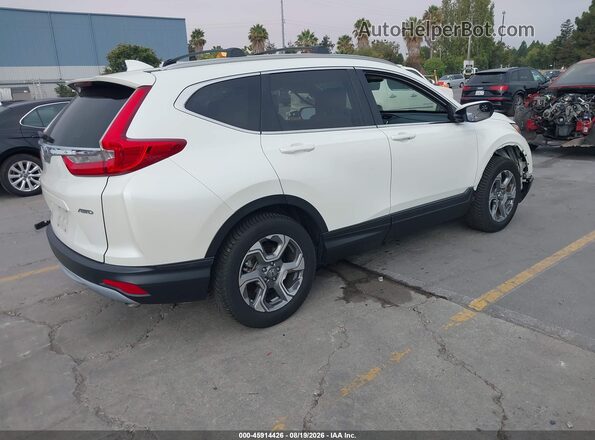 2HKRW2H8XHH617268 2017 HONDA CR-V Белый Задняя правая четверть