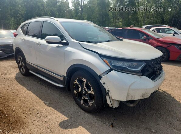 2HKRW2H90JH137948 2018 HONDA CR-V White წინა მარჯვენა