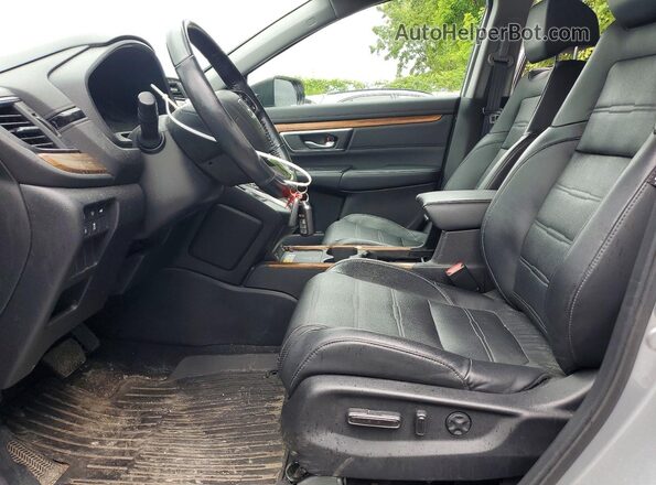 2HKRW2H90LH219696 2020 HONDA CR-V Серебряный Вид салона спереди