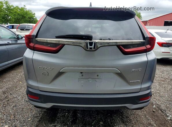 2HKRW2H90LH219696 2020 HONDA CR-V Серебряный Вид сзади
