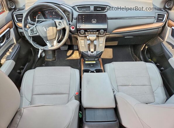 2HKRW2H90MH628881 2021 HONDA CR-V Red Dashboard view