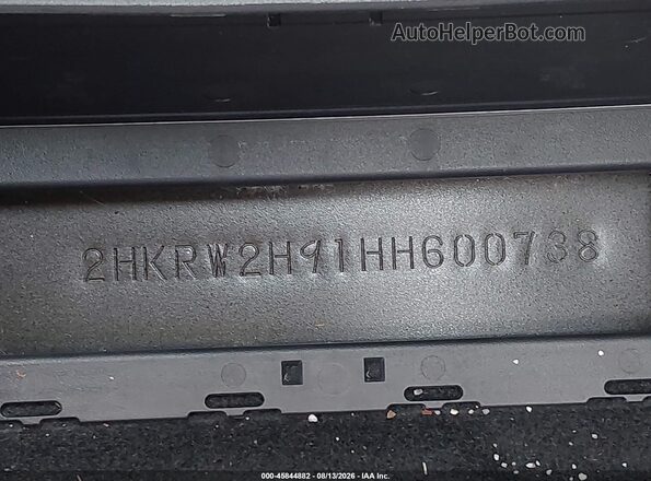 2HKRW2H91HH600738 2017 HONDA CR-V Black 