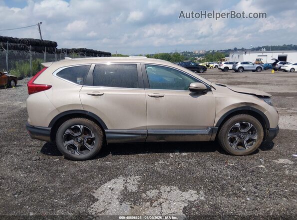 2HKRW2H91JH687689 2018 HONDA CR-V Silver Rear interior view