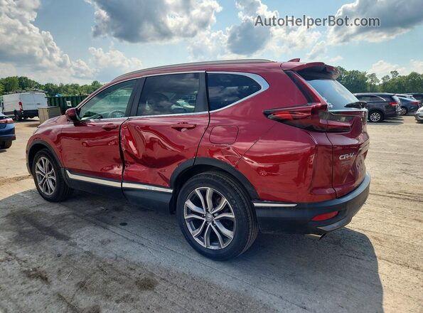 2HKRW2H91NH654763 2022 HONDA CR-V Red Задня ліва чверть