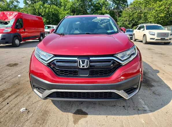 2HKRW2H91NH654763 2022 HONDA CR-V Red Вид спереду