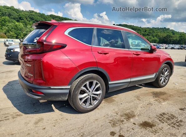 2HKRW2H91NH654763 2022 HONDA CR-V Red Задня права чверть