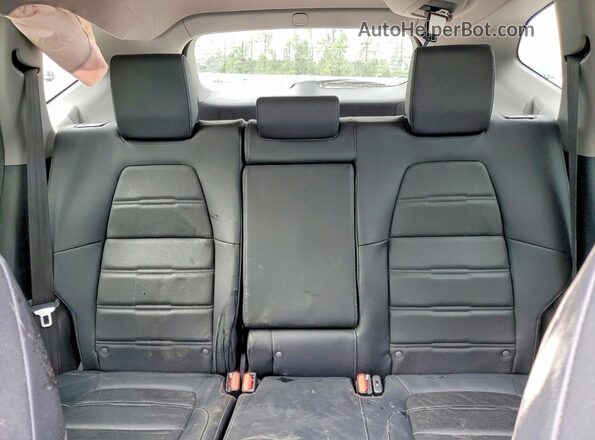 2HKRW2H92HH600778 2017 HONDA CR-V Black უკანა სავარძლების ხედი