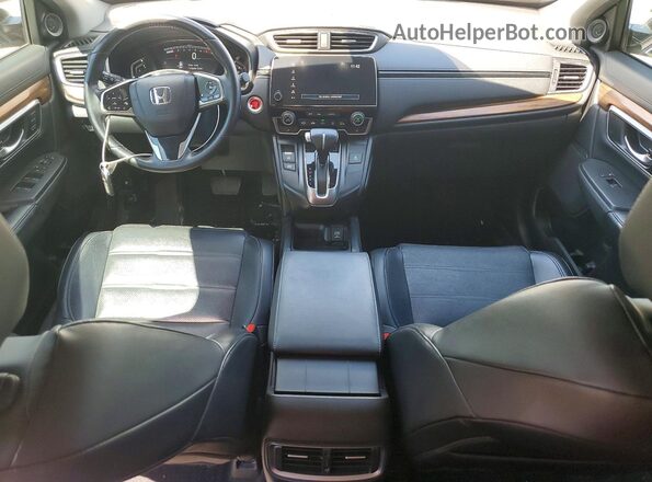 2HKRW2H93HH111791 2017 HONDA CR-V Белый Вид панели приборов