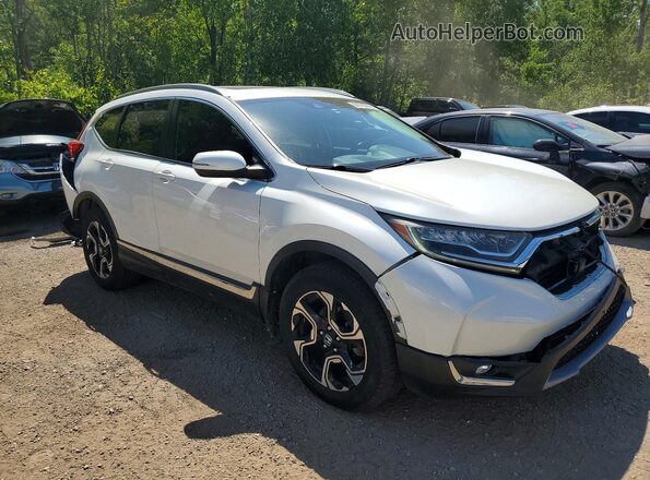 2HKRW2H93HH111791 2017 HONDA CR-V Белый Передняя правая четверть