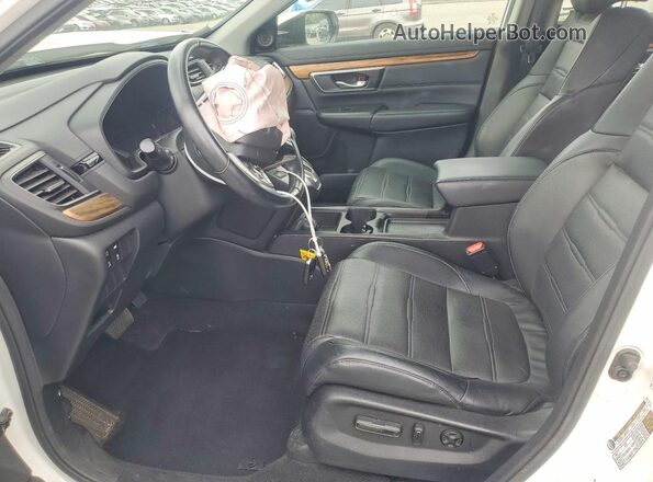 2HKRW2H93HH629481 2017 HONDA CR-V White წინა სალონის ხედი