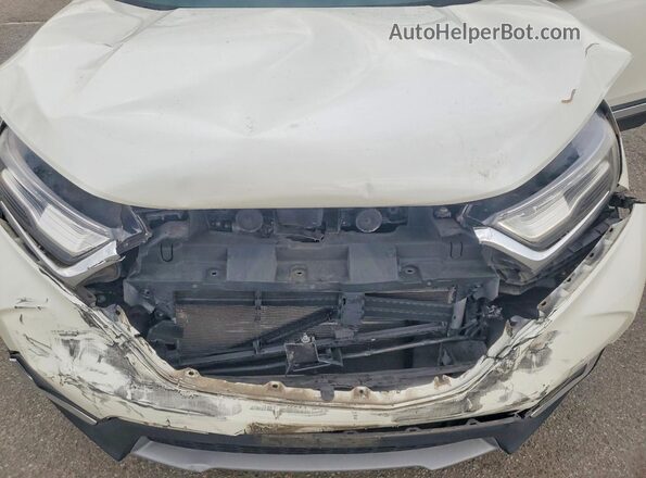 2HKRW2H93HH629481 2017 HONDA CR-V White ძრავის განყოფილების ხედი