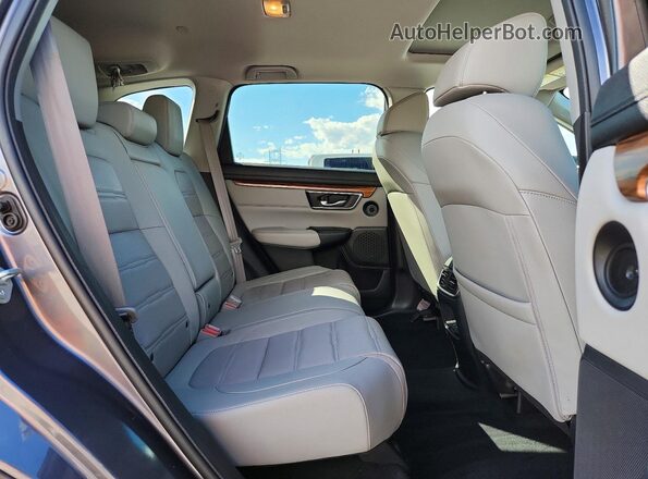 2HKRW2H93MH609094 2021 HONDA CR-V Gray Rear interior view