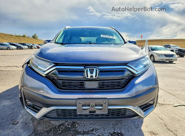 2HKRW2H93MH609094 2021 HONDA CR-V Gray Front view
