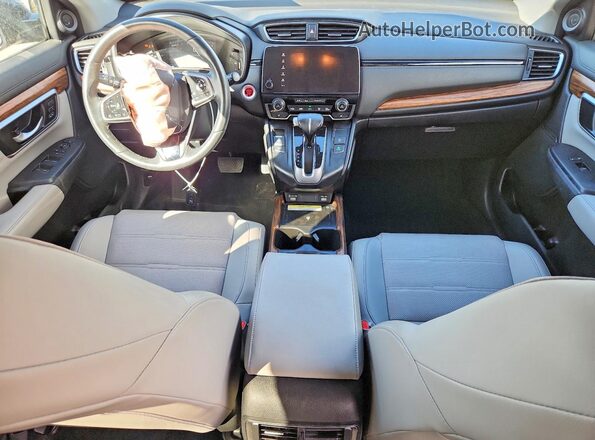 2HKRW2H93MH609094 2021 HONDA CR-V Gray Dashboard view