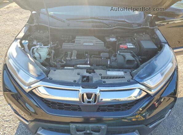 2HKRW2H95JH132096 2018 HONDA CR-V Black Widok komory silnika