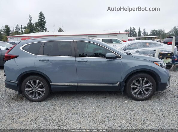 2HKRW2H95LH671997 2020 HONDA CR-V Gray Widok wnętrza z tyłu