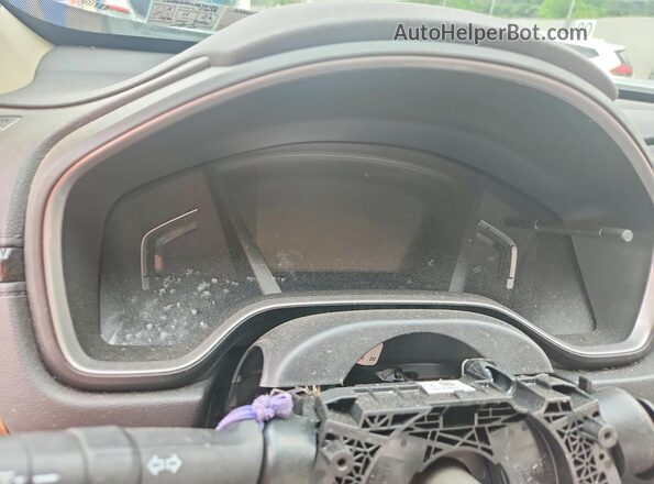 2HKRW2H95LH676486 2020 HONDA CR-V White Vista del cuadro de instrumentos