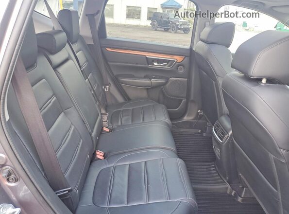 2HKRW2H95NH202637 2022 HONDA CR-V Gray Вид задніх сидінь