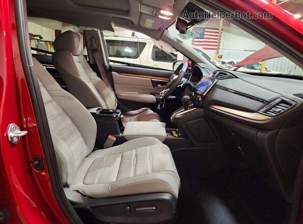 2HKRW2H96MH666714 2021 HONDA CR-V Red წინა სალონის ხედი
