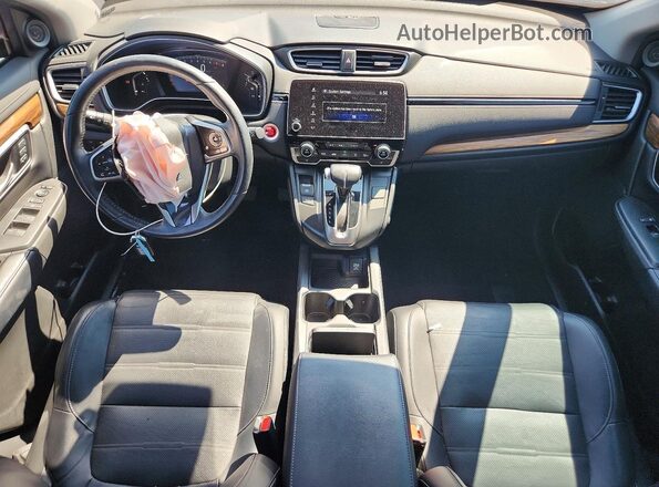 2HKRW2H97JH101609 2018 HONDA CR-V Blue წინა პანელის ხედი