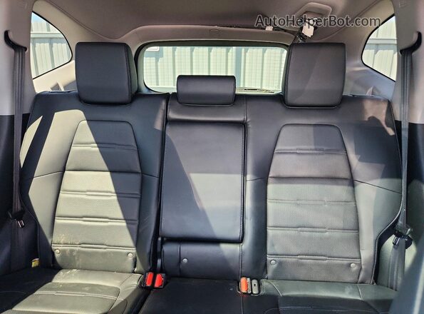 2HKRW2H97JH101609 2018 HONDA CR-V Blue უკანა სავარძლების ხედი