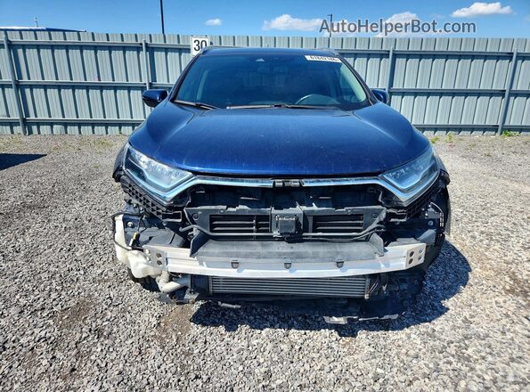 2HKRW2H97JH101609 2018 HONDA CR-V Blue წინა ხედი