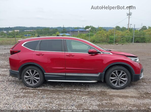 2HKRW2H97LH609730 2020 HONDA CR-V Красный Вид задней части салона