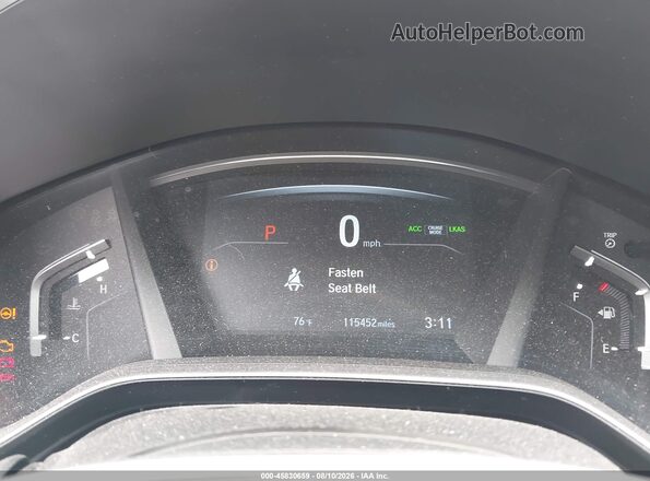 2HKRW2H97LH609730 2020 HONDA CR-V Красный Вид задних сидений