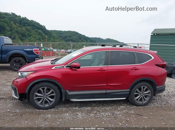 2HKRW2H97LH609730 2020 HONDA CR-V Красный Панорамный вид салона 360°