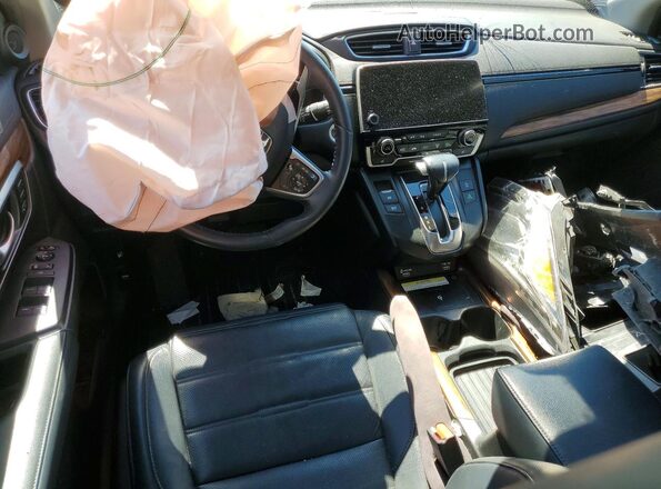 2HKRW2H97MH668519 2021 HONDA CR-V Серый Вид панели приборов
