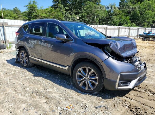 2HKRW2H97MH668519 2021 HONDA CR-V Серый Передняя правая четверть