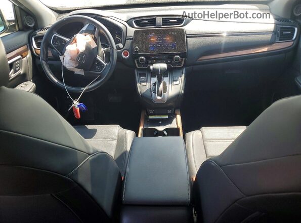 2HKRW2H97NH663273 2022 HONDA CR-V Белый Вид панели приборов