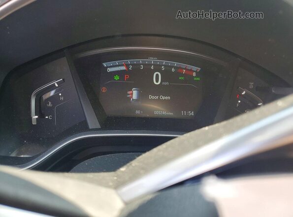 2HKRW2H97NH663273 2022 HONDA CR-V Белый Вид щитка приборов