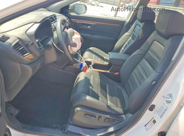 2HKRW2H97NH663273 2022 HONDA CR-V Белый Вид салона спереди
