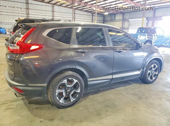 2HKRW2H98HH632313 2017 HONDA CR-V Gray Trasero derecho