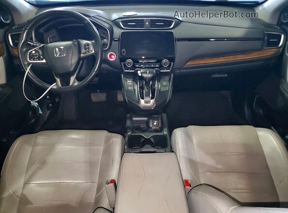 2HKRW2H98HH632313 2017 HONDA CR-V Gray Vista del salpicadero
