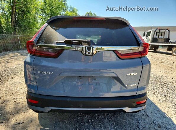 2HKRW2H98LH620610 2020 HONDA CR-V Gray Widok z tyłu