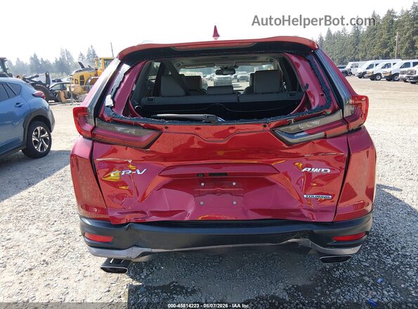 2HKRW2H98NH608380 2022 HONDA CR-V Красный Вид спереди